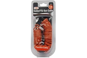 IIT 99918 Coiled Tie Out Cable - 16 Feet by JMK IIT
