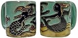 One (1) MARA STONEWARE COLLECTION - 16 Ounce Coffee Cup Collectible Dinner Mug - Mermaid Design