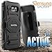 Galaxy S6 Active Case, Evocel [New Generation] Dual Layer Rugged Holster Case with Kickstand & Belt Clip for Samsung Galaxy S6 Active SM-G890 (Does NOT fit Regular S6 - S6 Active only), Blue