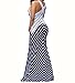 shekiss Women's Casual Sexy Summer Sleeveless Striped Bodycon Bandage Club Long Maxi Dress With Plus Size Floor Length,Purple,Medium