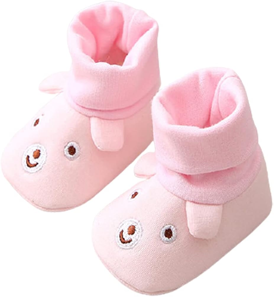 BigForest Baby First Walking Shoes Girls Boys Newborn High Top Sneakers