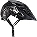 BASE CAMP Mountain Bike Helmet, Bike Helmet with Visor for Adult Men Women, Lightweight Adjustable Cycling MTB Helmet with Helmet Bag (MatteBlack)