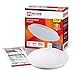 OSTWIN 11 Inch Dimmable LED Ceiling Light, Flush Mount Round Light Fixture, 16 Watts (75W Replacement), 1395 Lm, 3000K (Warm White), Acrylic Shade, ETL Listed