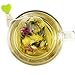 Tea Filter Bags Disposable Tea Bags for Loose Tea Empty Tea Bags Drawstring Paper Tea Bag (100 Count and 3 Free Clips) (White)