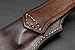 Sheath/Cover/Holster for the Benchmade Bushcrafter 162 - Handmade Custom Leather