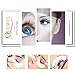 QUEWEL Eyelash Extension Supplies 0.07 C Curl Mix-8-14mm Classic Individual Lash Extensions|Optinal 0.03/0.05/0.07/0.10/0.15/0.20 C/D Single 8-25mm Mix 8-14mm 15-20mm 20-25mm|(0.07 C MIX-8-14mm)