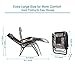 PHI VILLA XXL Oversized Padded Zero Gravity Chair, Foldable Patio Recliner, 30