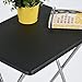 AINGOO TV Trays Set of 2, Folding Snack Tables No Assembly Required, TV Trays for Eating at Couch Sofa, Black