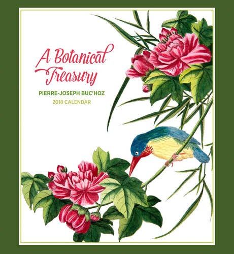 2018 Pierre-Joseph Buchoz: A Botanical Treasury WALL CALENDAR Calendar – Wall Calendar, 15 July 2017