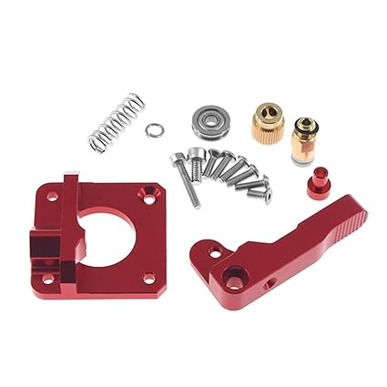 Usongshine CR-10 Extruder, Aluminium MK8 Drive Feed 3D-Drucker-Extruder-Kit für Creality CR-10, CR-10S, CR-10 S4, CR-10 S5, R