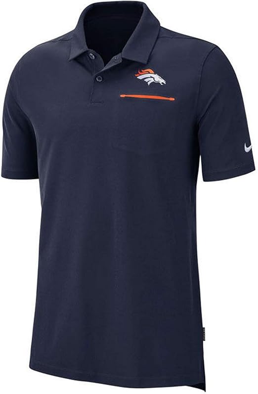 nike broncos polo