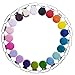 21 Enamel Metal Round Pacifier Clips/Garment Suspender Clips for Dummy Soother Bib Baby Teether Toy Holder Clip