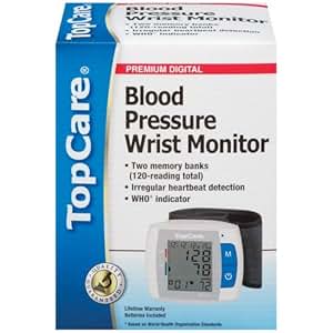Amazon.com: Top Care Premium Digital Blood Pressure Monitor: Health