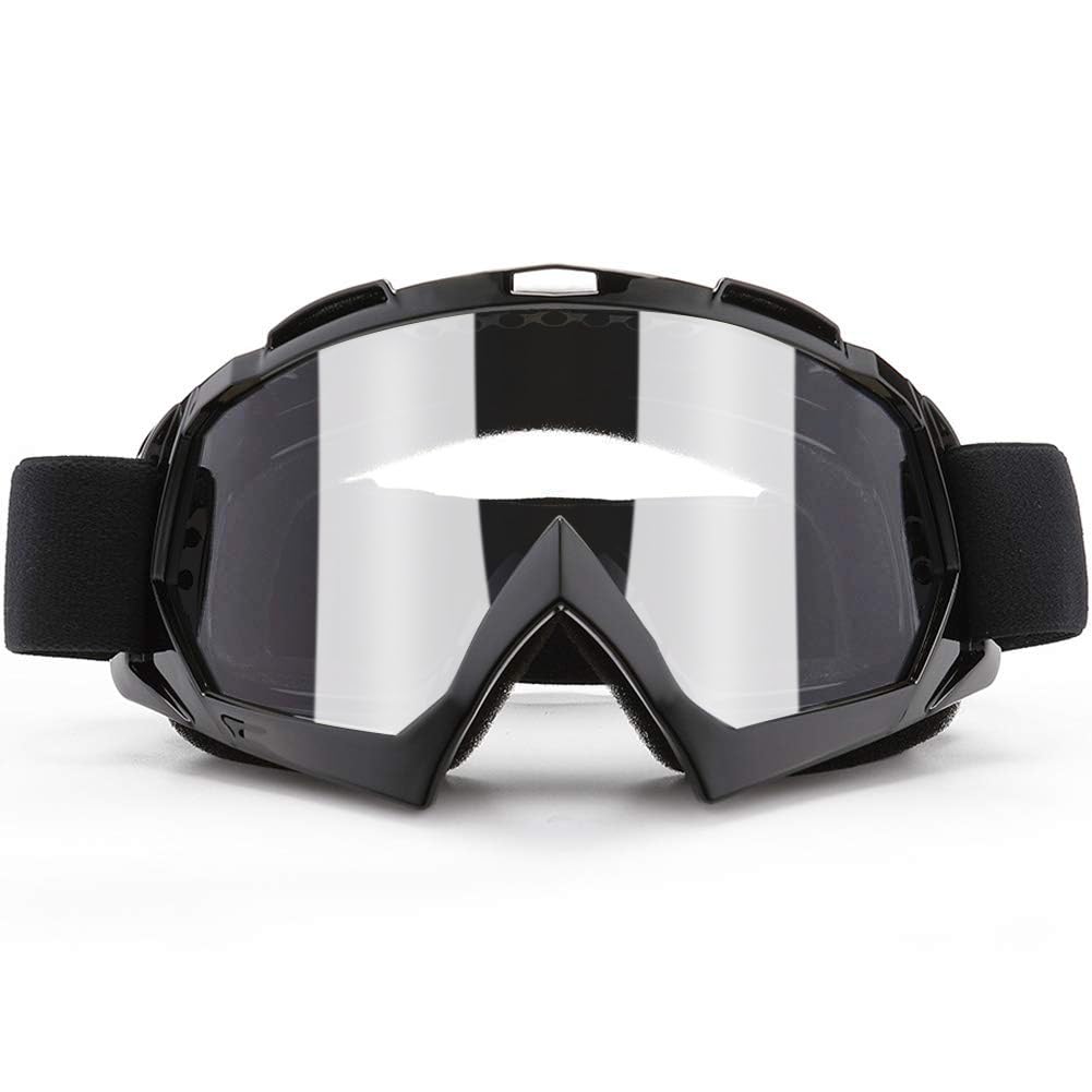 Photo 1 of SPOSUNE Dirt Bike ATV Goggles UV400 Motorcycle Goggles Motocross Riding Goggles ATV Windproof Dustproof Dirtbike Off Road Goggles for Adults Men Women Youth