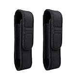 Ploarnovo 2Pcs Flashlight Holster Pouch Holder for 5"-7" Flash Light,Tactical Flashlight Holster