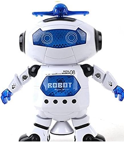 GreeGear Kids Electronic Walking Dancing Smart Space Robot Astronaut Music Light Toy