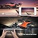RC Headless Quadcopter Drone with HD Wi-Fi Camera 628 FPV Foldable RC Drone with App Voice Control 2.4Ghz 6-Axis Gyro
