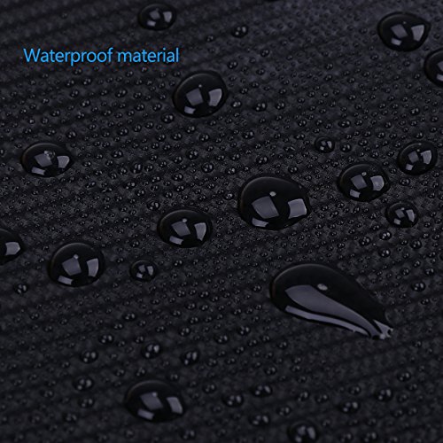WINOMO 4D Carbon Fiber Wrap Roll DIY Sticker for Car Auto Vehicle Decor 30x300cm (Black)