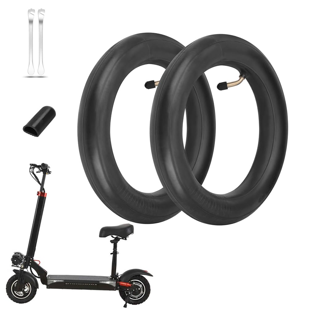 YHTSPORT 2 Pcs Inner Tube 10×3 Replacement Thicken Rubber Tires, 90/65-6.5, 80/65-6, 255 x 80 Electric Scooter Tube for KUGOO M4/M4 Pro, Zero 10x, Dualtron Victor, Kaabo Wolf Warrior/Mantis 10