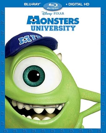 Amazon Com Monsters University Blu Ray Billy Crystal John Goodman Steve Buscemi Helen Mirren Peter Sohn Joel Murray Sean P Hayes Dave Foley Charlie Day Alfred Molina Tyler Labine Nathan Fillion Dan Scanlon Story