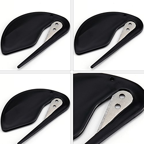 Office & Home Supplies - Packing Tape Roll Cutter (1) + Stapler Removers (3) + Envelope Cutters (3)