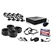 Swann Security Camera System, 8 Channel High Resolution DVR with 4 x 960H Weatherproof Aluminum Surveillance Cameras, Motion Detection day/night, HDMI & VGA output, Smartphone Viewing (SWDVK-8ALP14)