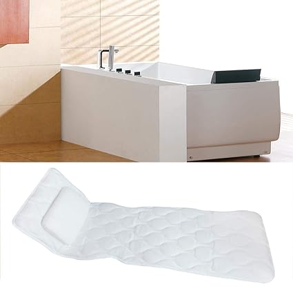 Amazon Com Heitaisi Bath Pillow Mat Full Body Deluxe Spa Bath Mat
