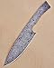 JNR TRADERS VK6045 Handmade Damascus Steel Chef Kitchen Knife Blank Blade Rain Drop Pattern 10.50 Inches
