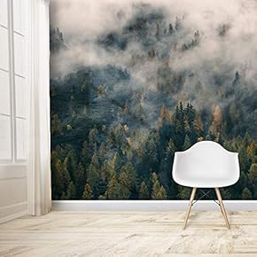 Wall Mural Spectacular Scenery of Nature Removable Self-Adhesive Large Wallpaper - 66x96 inches
