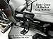 Can Am Spyder Passenger Grab Rail Cup Holder - Satin Black Model - NOT for Handlebar Mount - Bear Claw #6214CAA