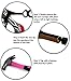 High Heel Tips Replacement Dowels Shoe Repair (6 Pair) - Black, Small