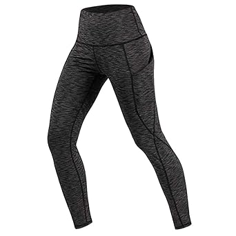 Pantalones Yoga Mujeres Mallas Deportivas Color sólido con ...