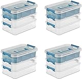 STERILITE 14138606 Layer Stack & Carry Box, 10-5/8-Inch