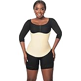Forma Tu Cuerpo Lipo Foam 360 Long Post Surgery Abdominal Board for Lipo 360, Tummy Tuck, BBL Recovery, Compression Support, and Liposuction Supplies (Beige, M)