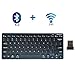Bluetooth Keyboard,bluebyte Multi Device Wireless Keyboard,Fast Connect and BLE Multi-Device Keyboard for iPhone,iPad Air, iPad Pro, iPad Mini, MacBook,Galaxy Tabs,Windows PC. (Balck)