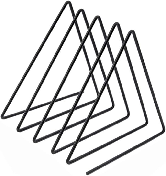 XCDS Estantería De Escritorio De Hierro Forjado Triangular Minimalista