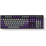 Leopold FC900R PD Grey/Purple 104Keys High-End Mechanical Keyboard (Red)
