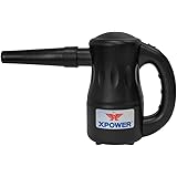 XPOWER A-2 Series Multi-Purpose Powered Air Duster Vacuum - Black