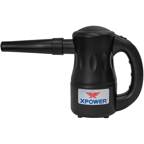 XPOWER A-2 Series Multi-Purpose Powered Air Duster Vacuum - Black