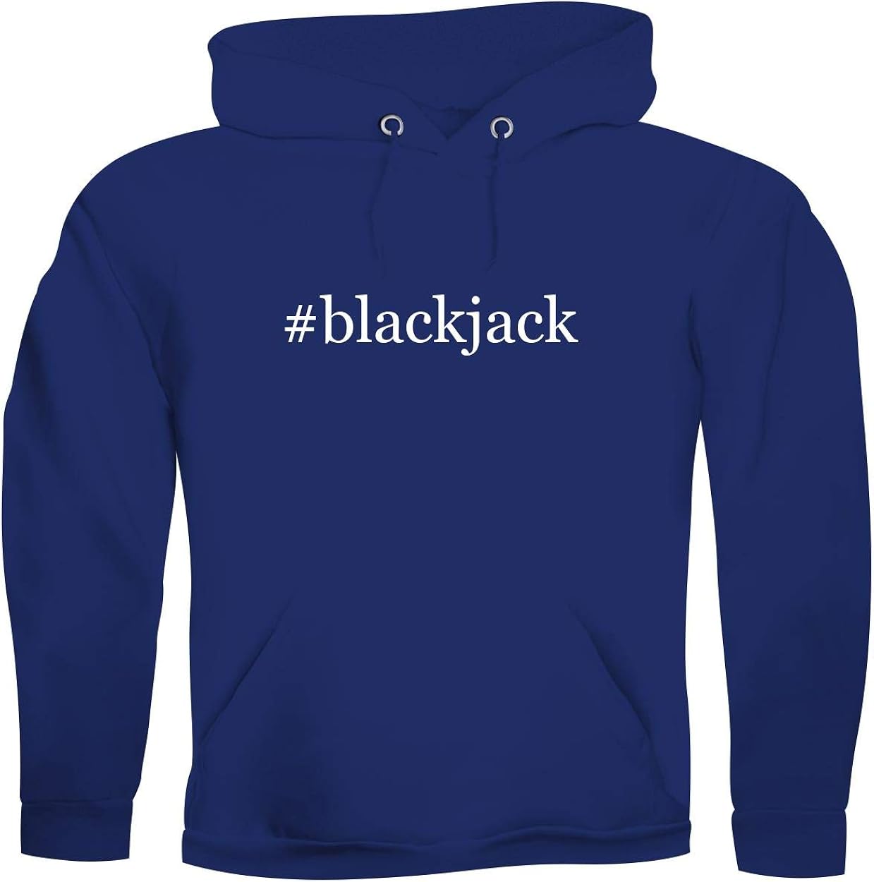 blackjack Men's Hashtag Ultra Soft Hoodie Sweatshirt