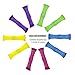 SENQIAO 5 Color Fidget Toy for Relaxing Sensory Therapy - Relieves Stress and Increase Focus for Adults and Children - Mesh and Marble Helps with ADHD ADD OCD Autism (Pack of 10)