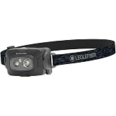 Ledlenser HF4R Core Rechargeable Head Torch, 500lm, 72g Lightweight, IP68 | up to 35h runtime, 130m Beam, USB-C, Red Light Mode, Waterproof LED Headlamp, Ideal For Camping, Running, Dog Walking | 2023