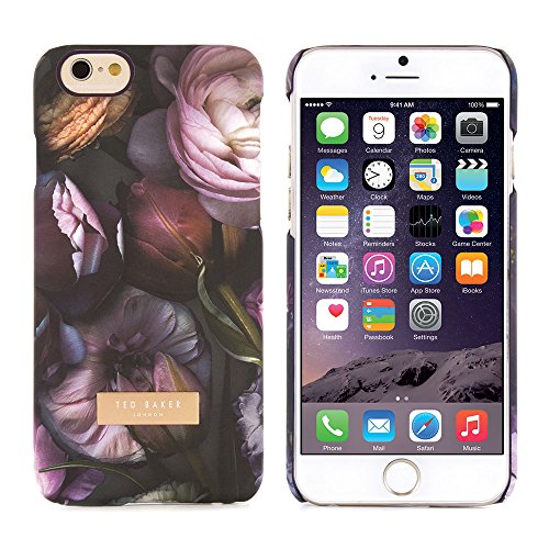 Ted Baker 33477 Fraiser Polycarbonate Hard Shell Phone Case, Fits iPhone 6 Plus-Retail Packaging