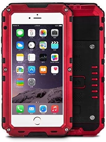 iPhone 7 Plus Case -5.5 inch IP68 Waterproof Heavy Duty Case Shockproof Scratch-proof Dustproof Outdoor for iPhone 7 Plus Case Red
