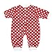 Baby Doll Red Clothes Clothing Rompers Jumpsuits Dresses for 16 - 18 Inches American Girl Dolls by AOFUL