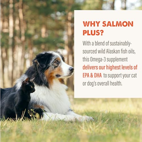 Grizzly Wild Alaskan Salmon Oil Dog Food Supplement Omega 3 Fatty Acids