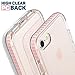MATEPROX Compatible with iPhone Se 2022 Case,iPhone SE 2020 Case,iPhone 8 Case iPhone 7 Case Clear Shield Heavy Duty Anti-Yellow Anti-Scratch Shockproof Cover Compatible with iPhone 7/8/SE(Pink)