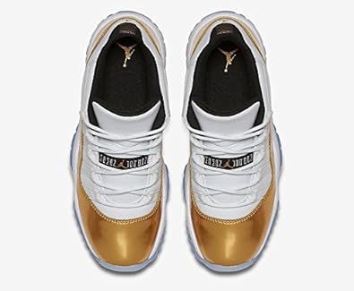 Jordan 11 dorado con blanco Clearance