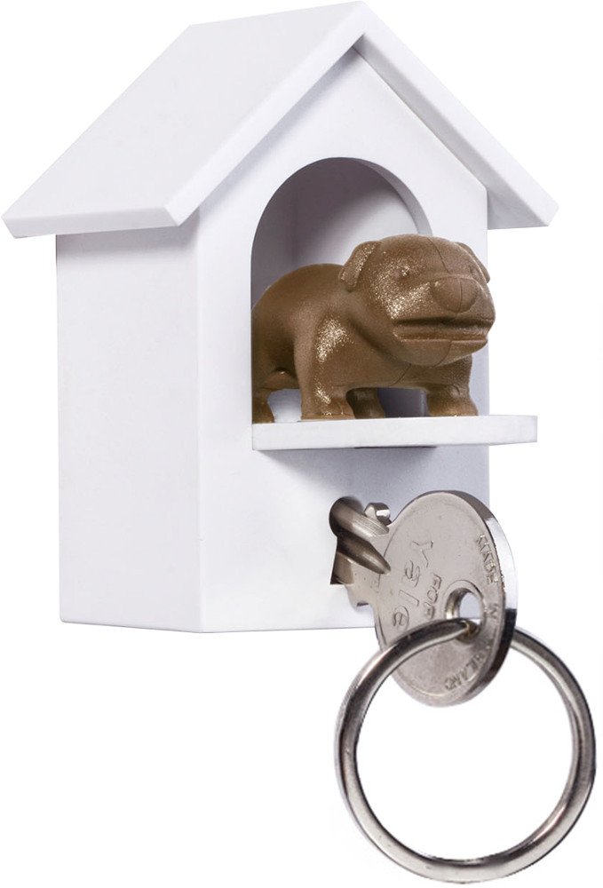 QUALY - Brown Dog Key Holder