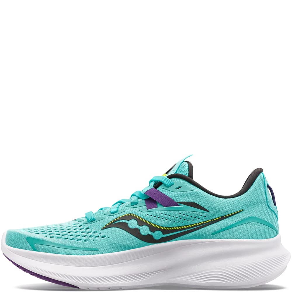 Saucony Women's Ride 15 Running Shoe, Cool